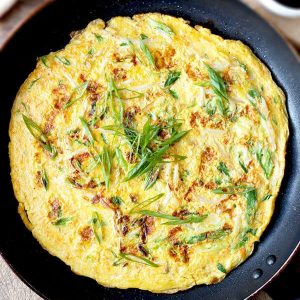 Chinese Vegetable Omelette