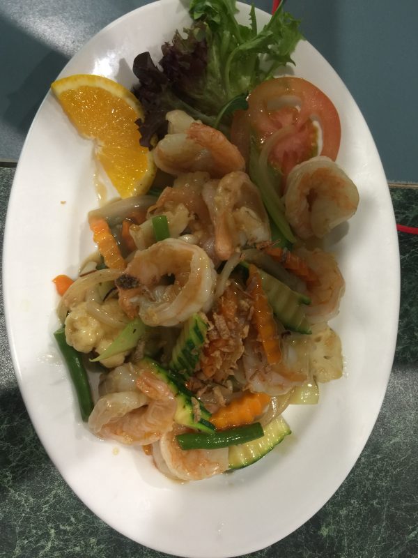 King Prawn with Vegetables