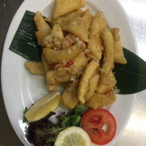 Deep Fried Spicy Salt & Pepper Calamari