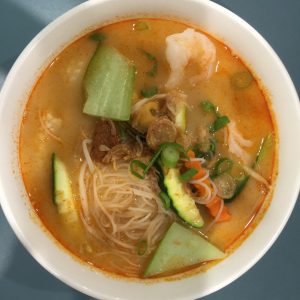 Thai Seafood Tom Yum Noodle Soup