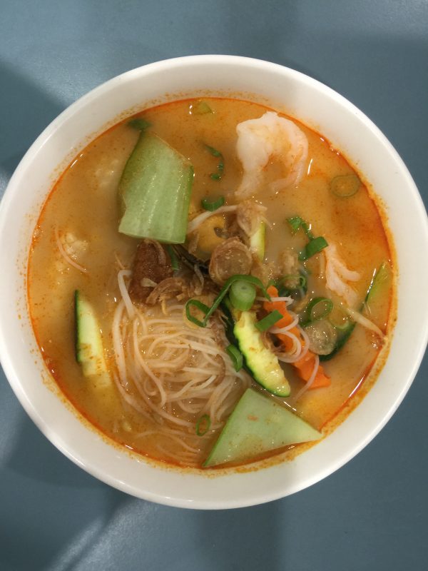 Thai Seafood Tom Yum Noodle Soup