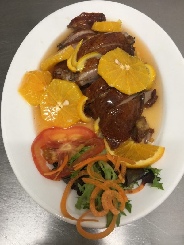 Lemon or Orange Duck (Lightly Battered)