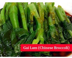 Gai Lam in Garlic Oyster Sauce