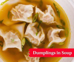 Chicken/Beef/Pork/Vegetables Dumplings (8 Pcs)