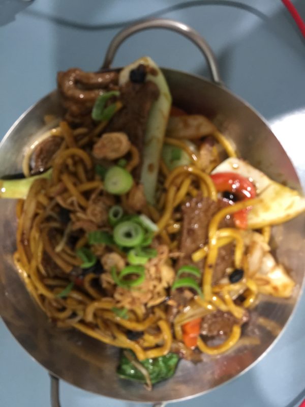 Beef Black Bean Noodles