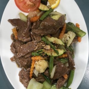 Beef with Vegetable