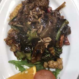 Beef in Black Bean Sauce